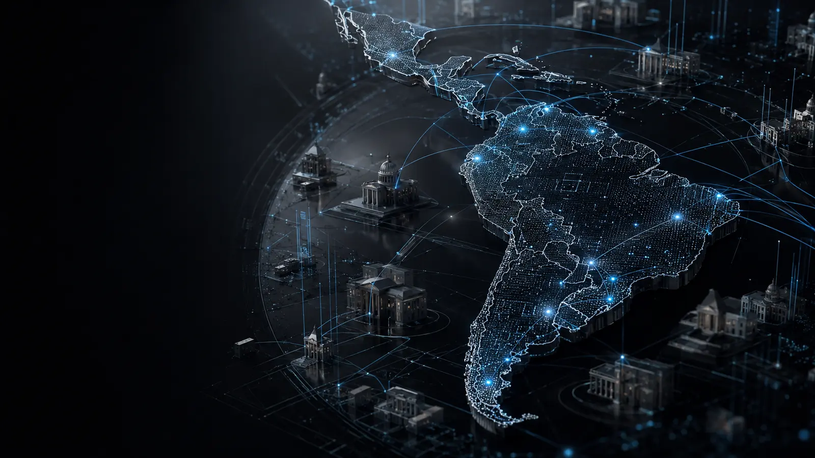 Rede tecnológica conectando Municípios da América Latina
